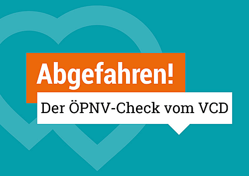 VCD-Mobilitätscheck ÖPNV